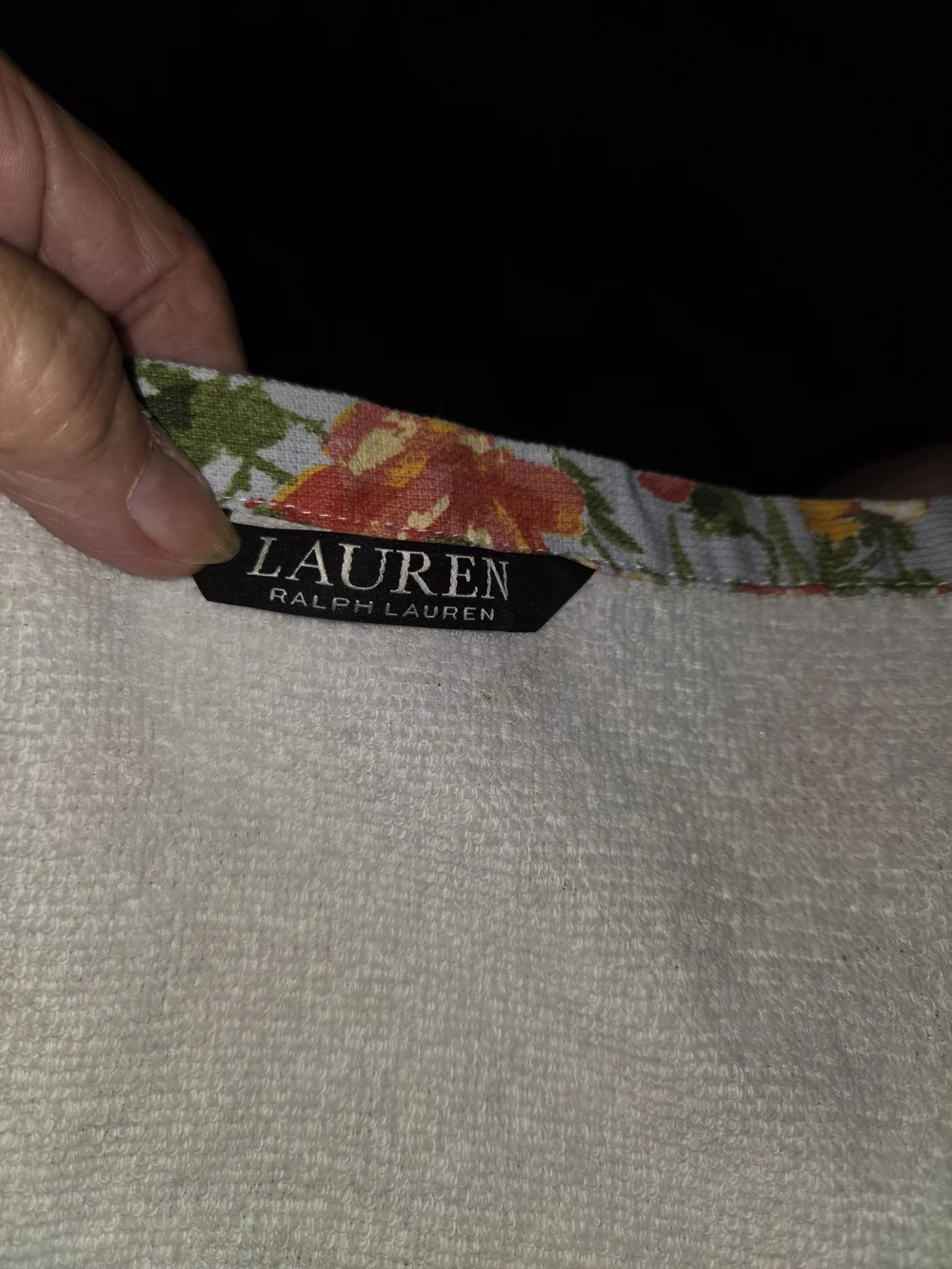 Ralph Lauren Floral Kitchen Towel